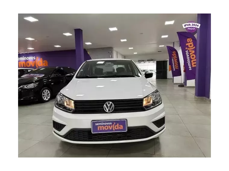 Volkswagen Voyage Branco 1