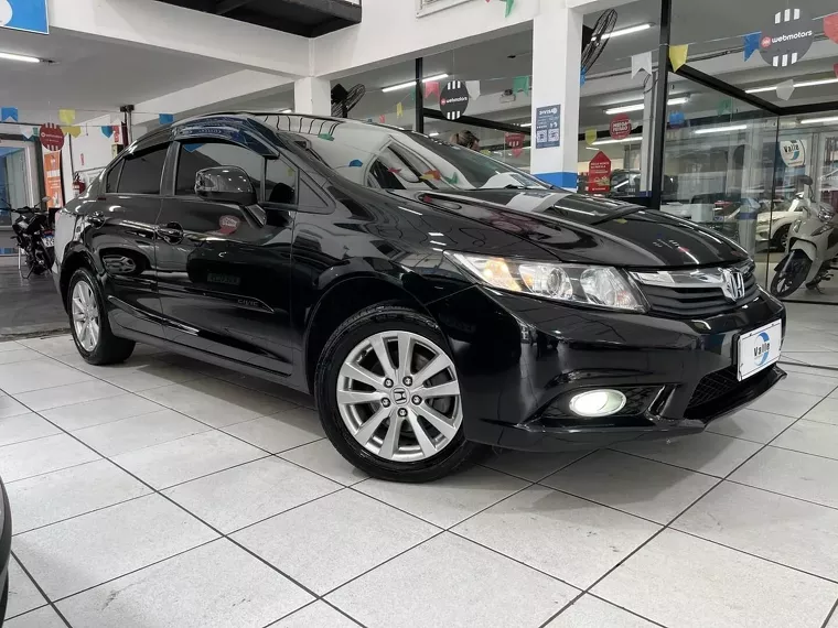 Honda Civic Preto 4