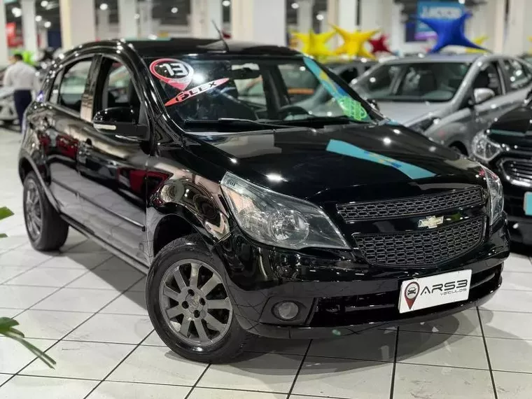 Chevrolet Agile Preto 2