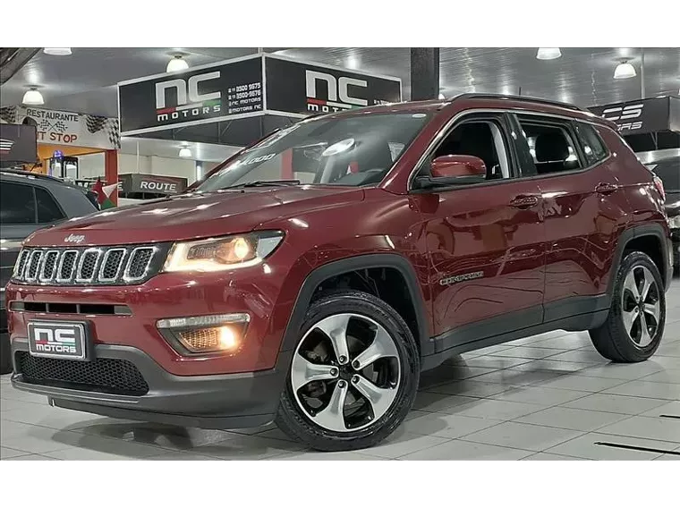 Jeep Compass Vinho 1