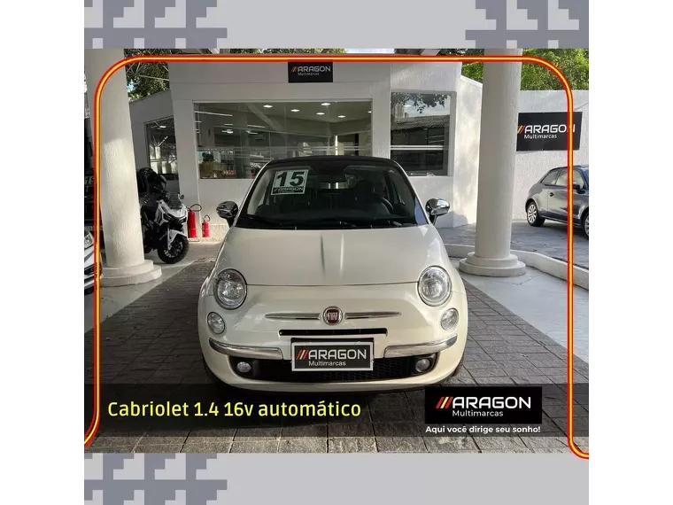 Fiat 500 Branco 1