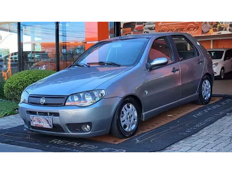 Fiat Palio Cinza 10