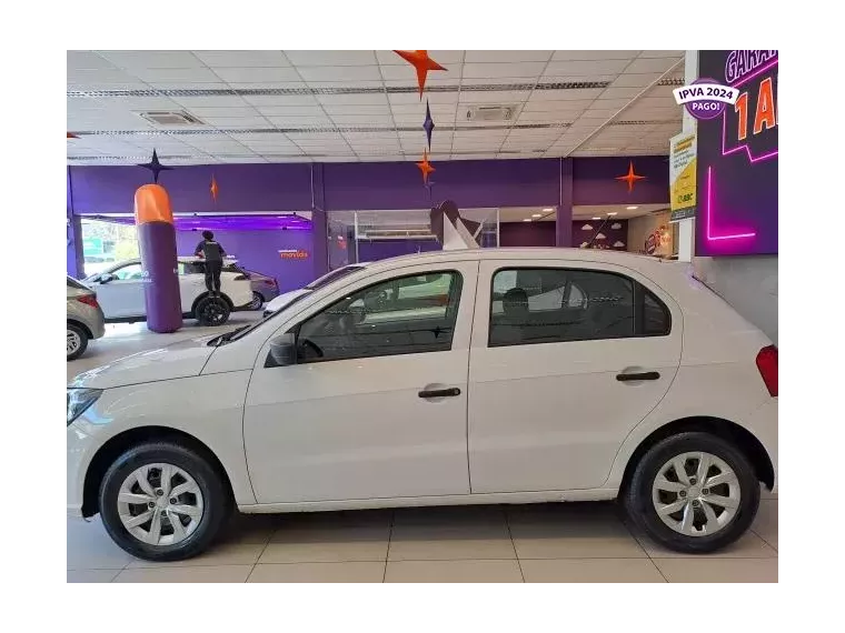 Volkswagen Gol Branco 1