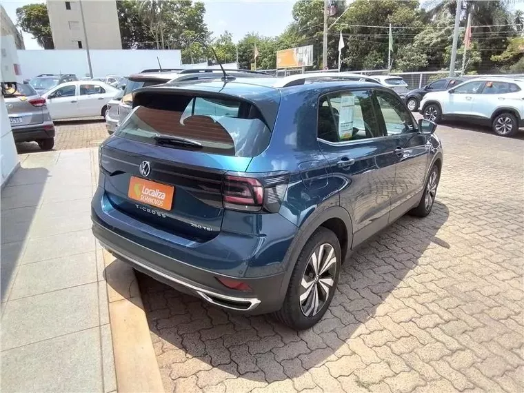 Volkswagen T-cross Azul 8