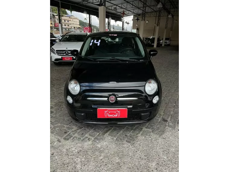 Fiat 500 Preto 9