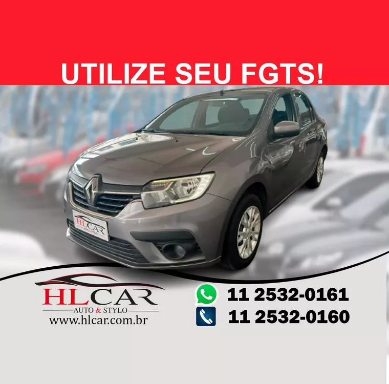 Renault Logan Cinza 10