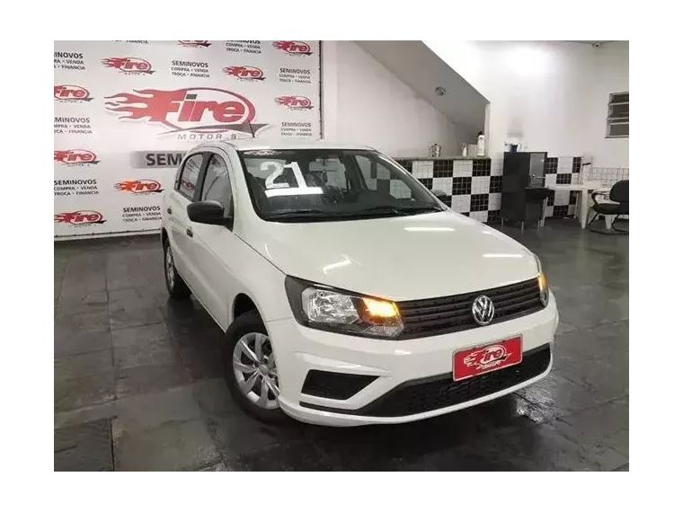 Volkswagen Gol Branco 4