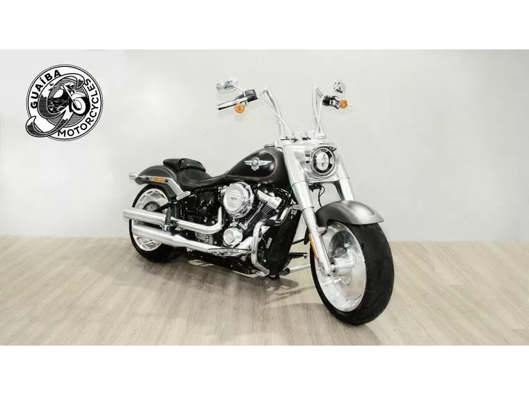 Harley-Davidson Fat Boy Cinza 4