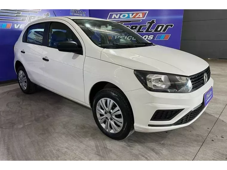 Volkswagen Gol Branco 1