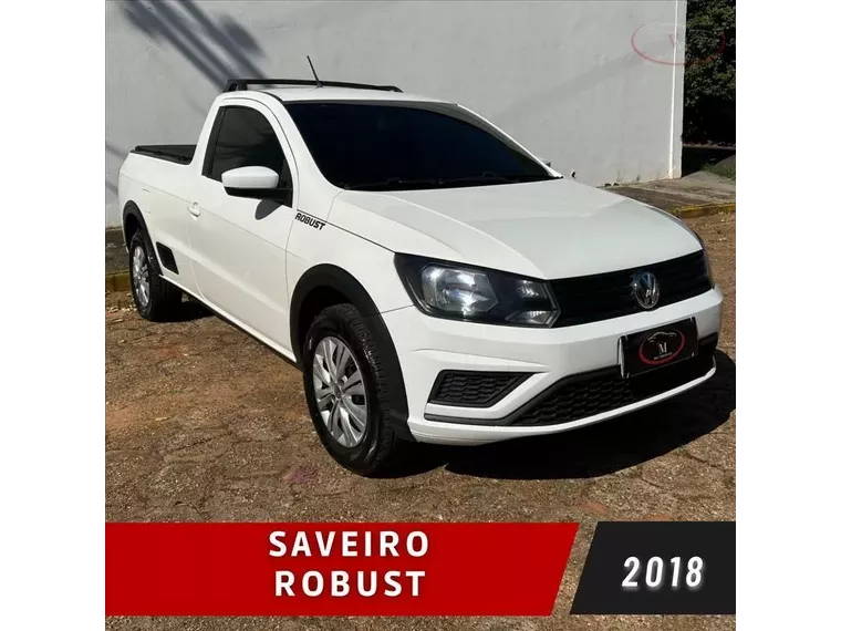 Volkswagen Saveiro Branco 2