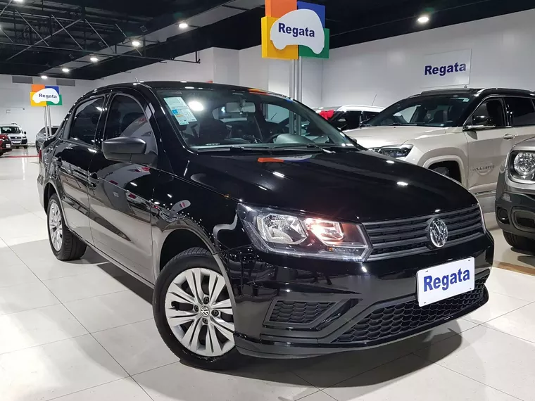 Volkswagen Voyage Preto 1