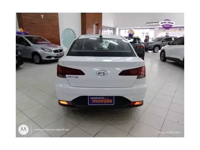 Hyundai HB20S Branco 4