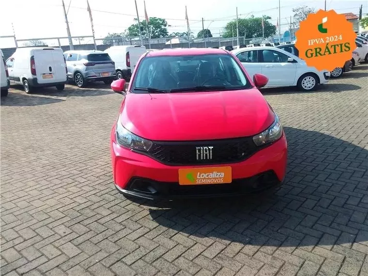 Fiat Argo Vermelho 2