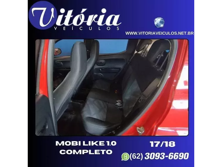 Fiat Mobi Vermelho 10