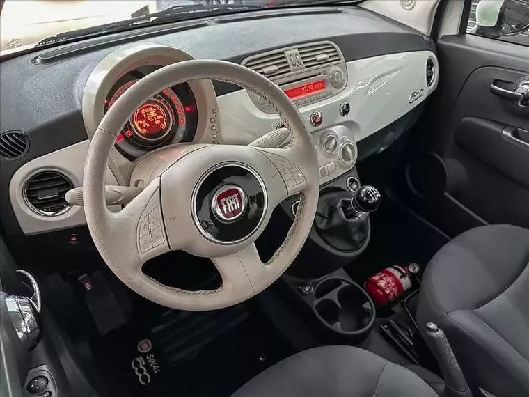 Fiat 500 Branco 10