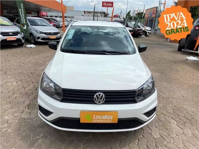 Volkswagen Gol Branco 9