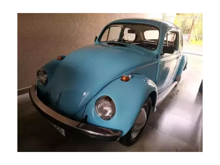 Volkswagen Fusca Azul 1