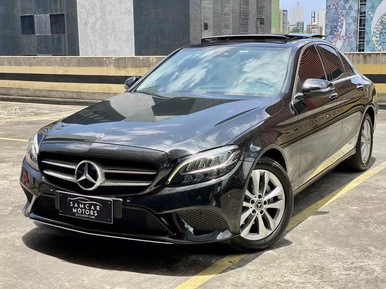 Mercedes-benz C 200 Preto 3