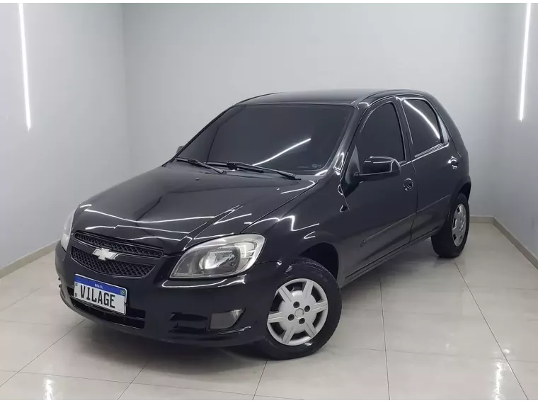 Chevrolet Celta Preto 2