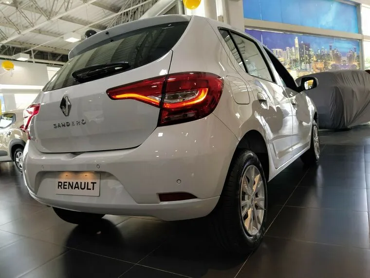 Renault Sandero Branco 3