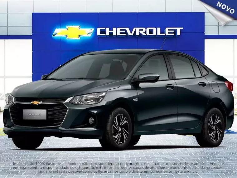 Chevrolet Onix Cinza 6