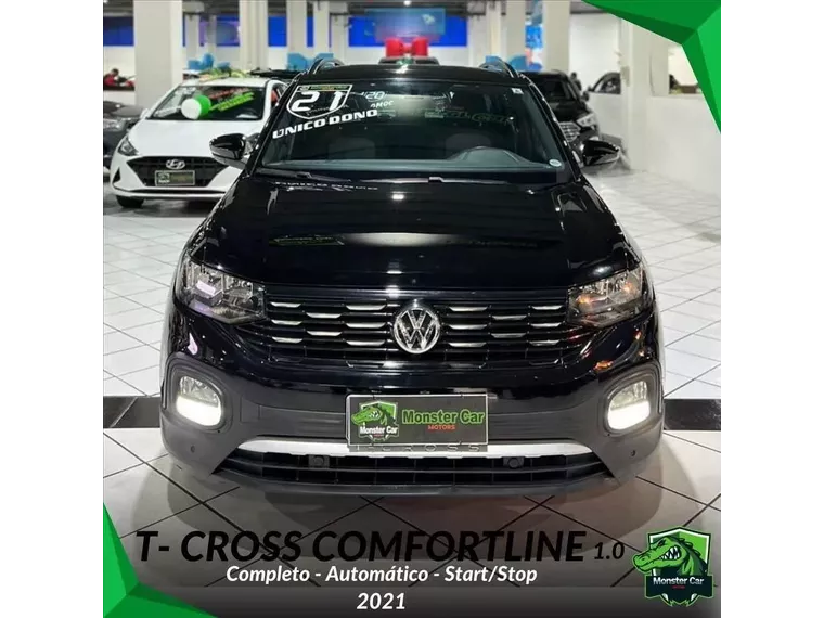 Volkswagen T-cross Preto 3