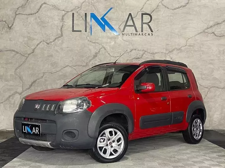 Fiat Uno Vermelho 13