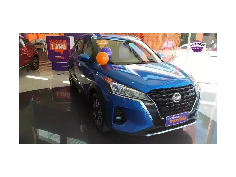 Nissan Kicks Azul 4