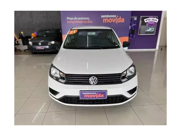 Volkswagen Gol Branco 2