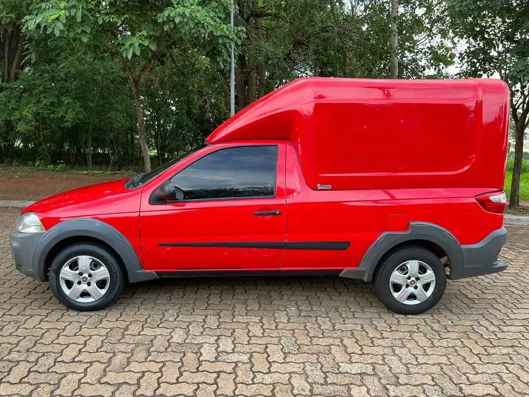 Fiat Strada Vermelho 2