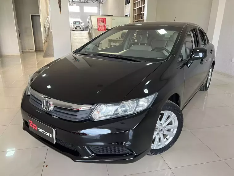 Honda Civic Preto 1