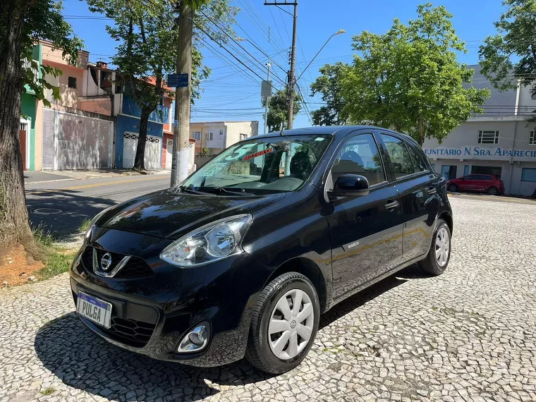 Nissan March Preto 7