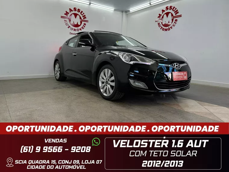 Hyundai Veloster Preto 11