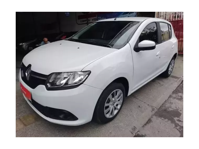 Renault Sandero Branco 4