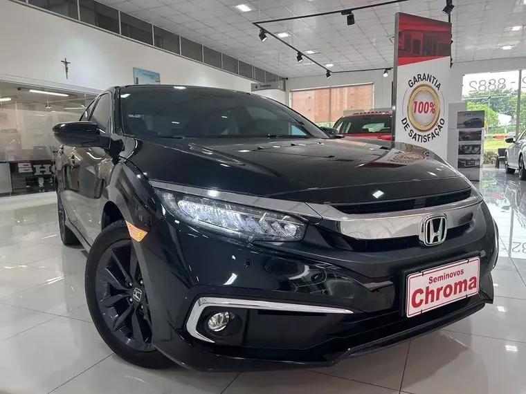 Honda Civic Preto 8