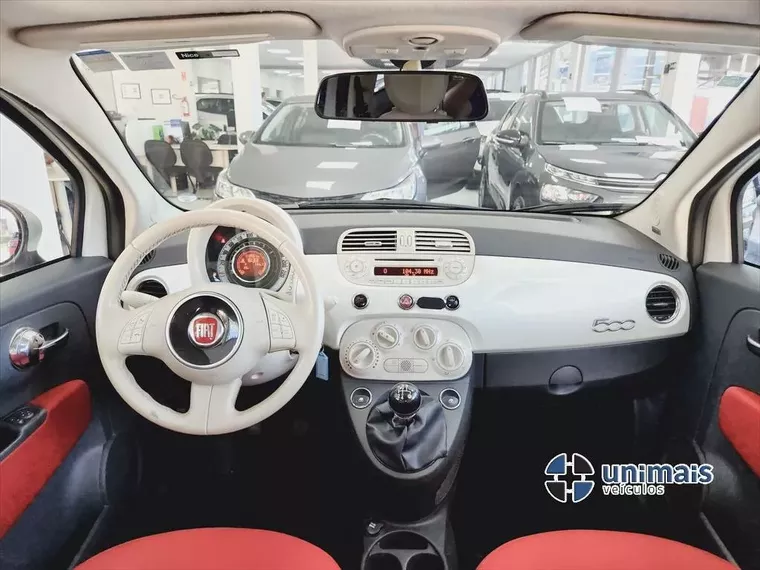 Fiat 500 Branco 12