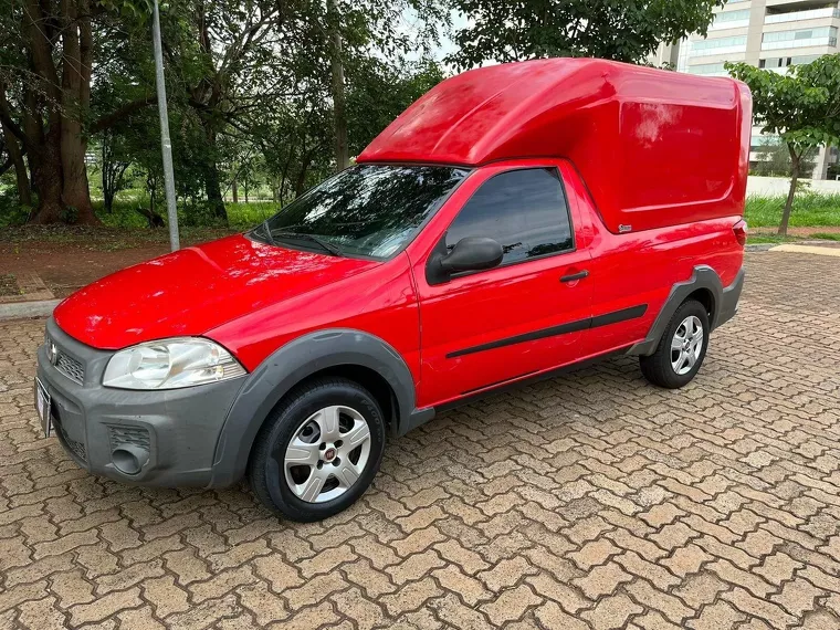 Fiat Strada Vermelho 1