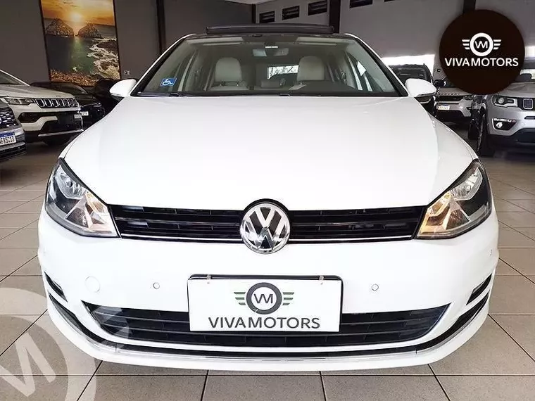 Volkswagen Golf Branco 8