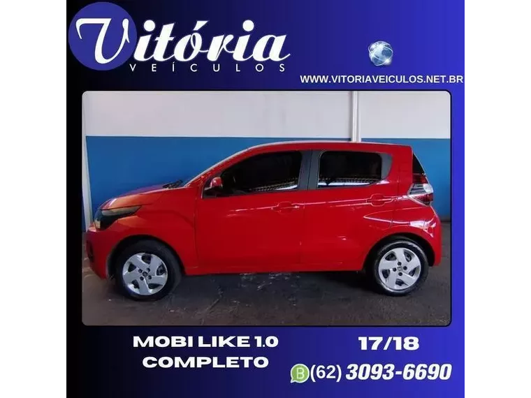 Fiat Mobi Vermelho 5