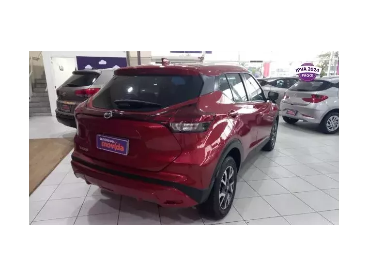 Nissan Kicks Vermelho 5