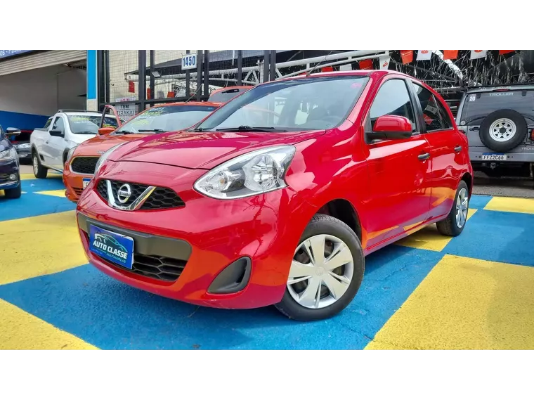 Nissan March Vermelho 7