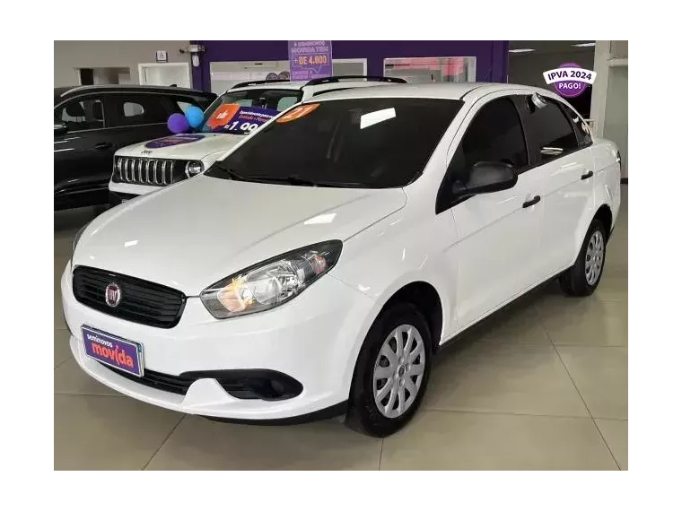 Fiat Grand Siena Branco 1