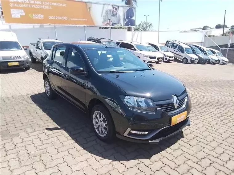 Renault Sandero Preto 9