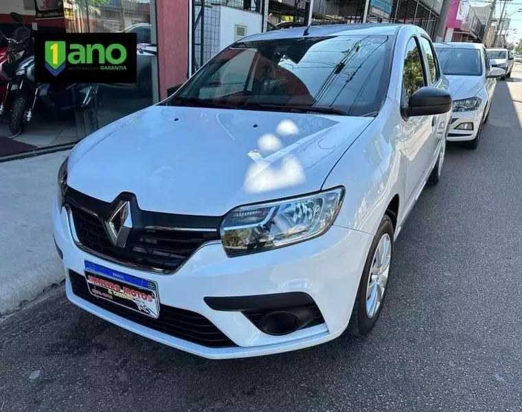 Renault Logan Branco 8