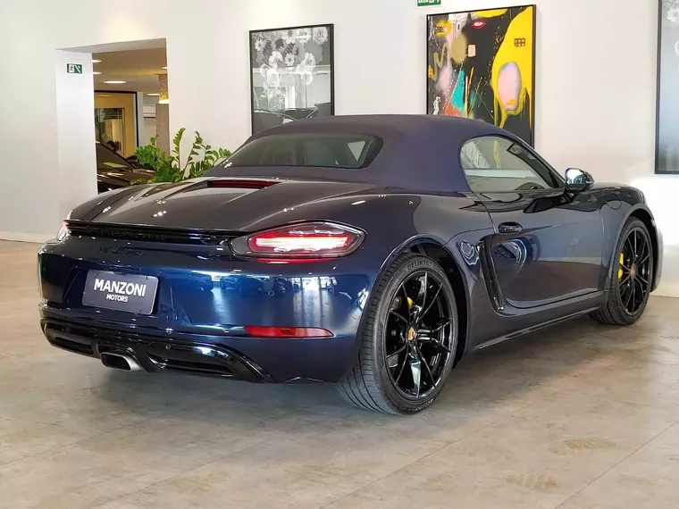 Porsche 718 Azul 8