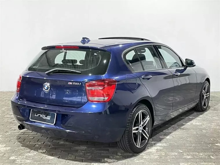 BMW 118i Azul 2