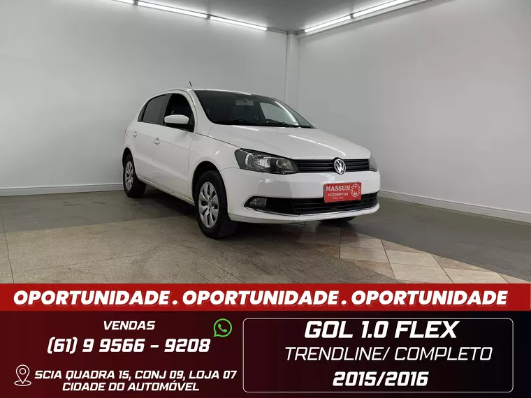 Volkswagen Gol Branco 13