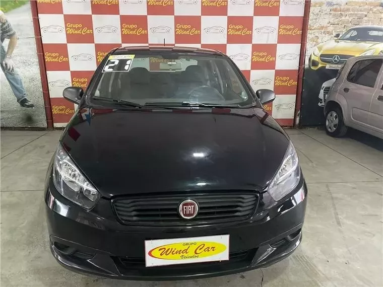 Fiat Grand Siena Preto 6