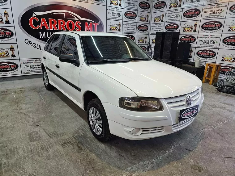 Volkswagen Gol Branco 6