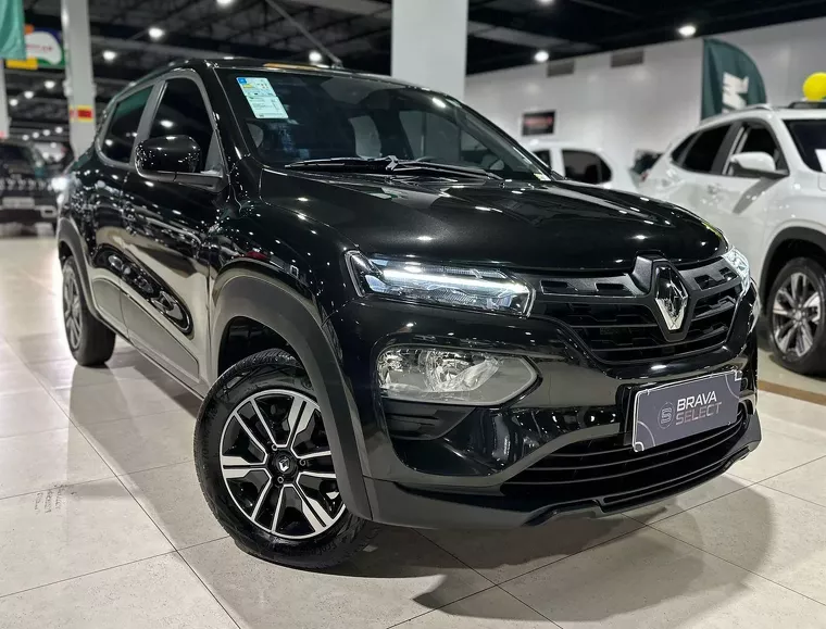 Renault Kwid Preto 1